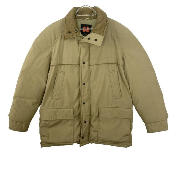 Vintage 70s Deacon Brothers Coat Mens Large Down Parka Winter Hipster Ranch - Picture 1 of 10